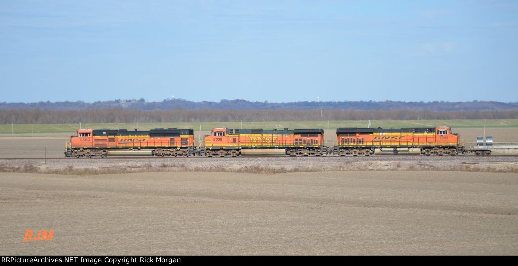 BNSF Headed North at McBride